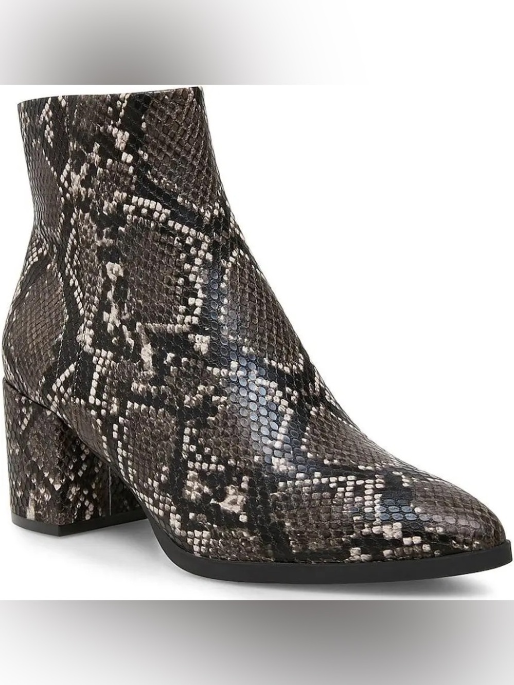 Steve Madden - Madden Girl Snake Print Daphni Bootie Size 7.5